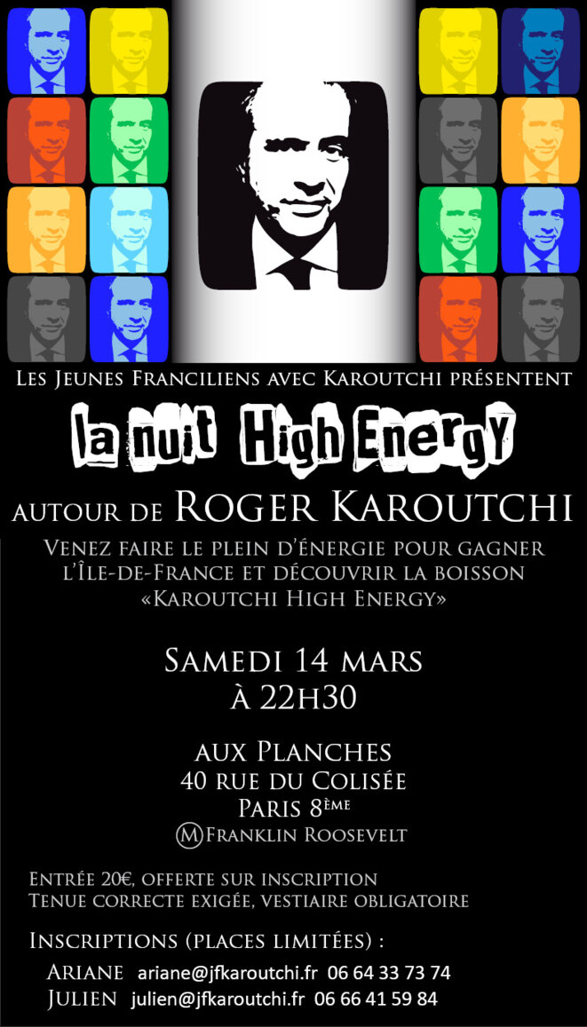 Karoutchi fait le plein d'Energy